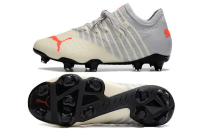 Puma Future Z 1.3 Instinct FG Low-Tops Football Boots - Grey/White
