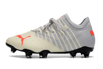 Puma Future Z 1.3 Instinct FG Low-Tops Football Boots - Grey/White