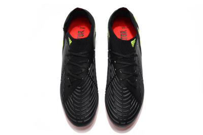 Adidas Predator Edge Geometric.1 Low FG Low-Tops Football Boots - Black/Yellow/Red