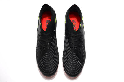 Adidas Predator Edge Geometric.1 FG Low-Tops Football Boots - Black/Yellow/Red