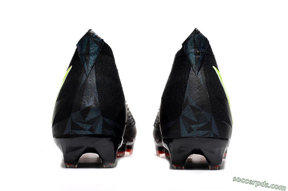 Adidas Predator Edge Geometric.1 FG Low-Tops Football Boots - Black/Yellow/Red 5