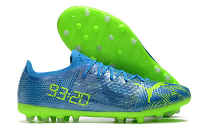 Puma Ultra 1.4 MG Low-Tops Football Boots - Blue/Yellow