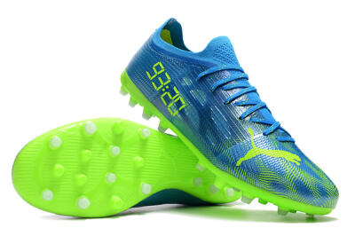 Puma Ultra 1.4 MG Low-Tops Football Boots - Blue/Yellow