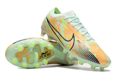 Nike Air Zoom Mercurial Vapor 15 Elite FG Low-Tops Football Boots - Orange/Green/Black
