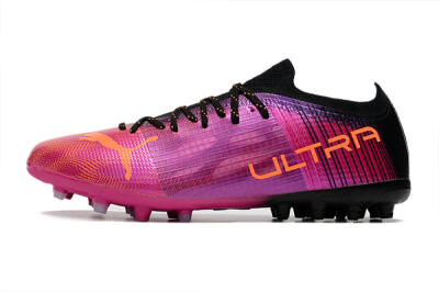 Puma Ultra 1.4 MG Low-Tops Football Boots - Red/Black