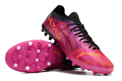 Puma Ultra 1.4 MG Low-Tops Football Boots - Red/Black