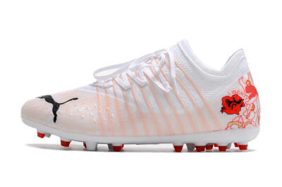 Puma Future Z 1.4 Liberty MG Low-Tops Football Boots - White/Red/Black