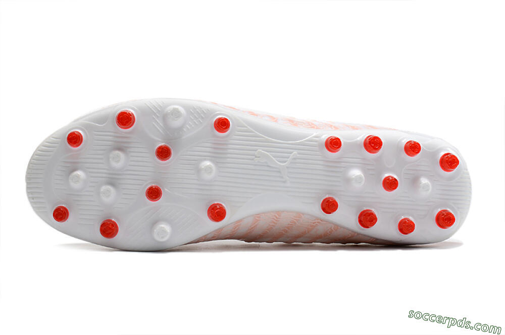 Puma Future Z 1.4 Liberty MG Low-Tops Football Boots - White/Red/Black 6
