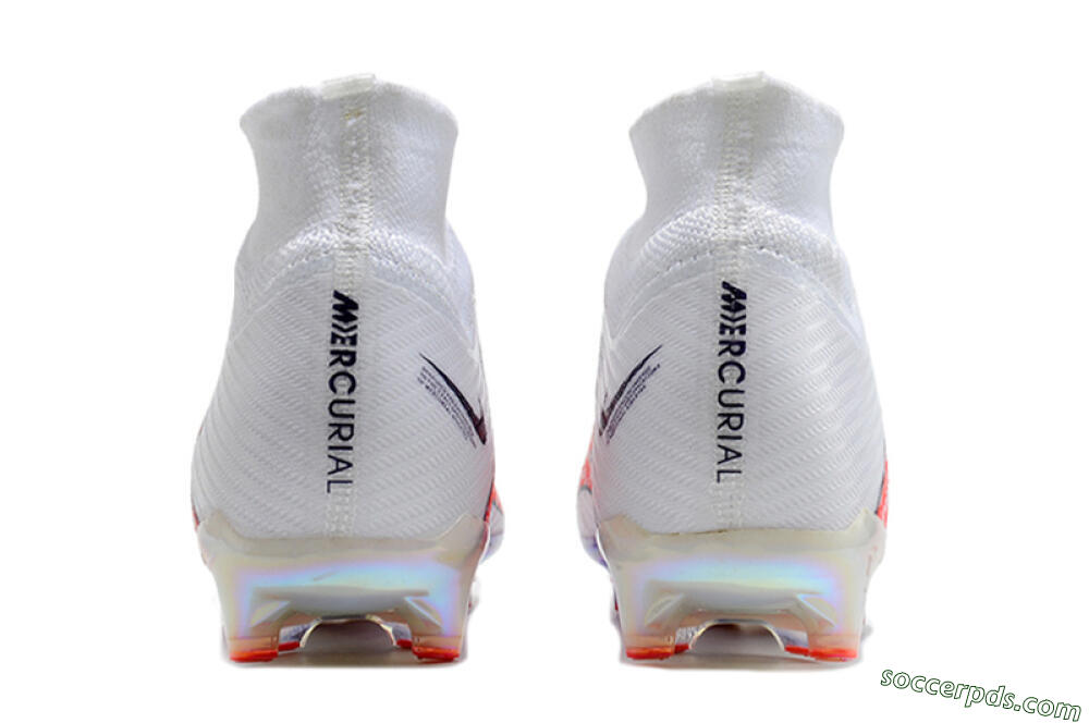 Nike Air Zoom Mercurial Superfly 9 Elite AG High-Tops Football Boots - White/Pink 5