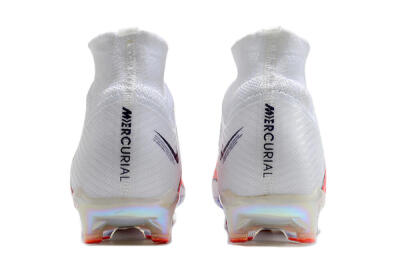 Nike Air Zoom Mercurial Superfly 9 Elite AG High-Tops Football Boots - White/Pink
