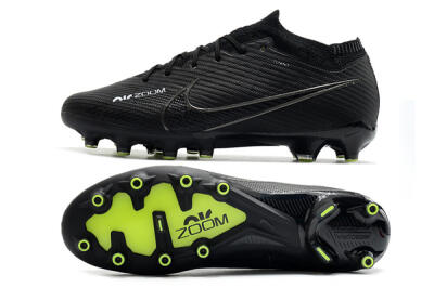 Nike Air Zoom Mercurial Vapor 15 Elite AG Low-Tops Football Boots - Black