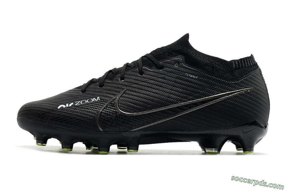 Nike Air Zoom Mercurial Vapor 15 Elite AG Low-Tops Football Boots - Black 2