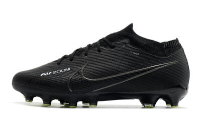 Nike Air Zoom Mercurial Vapor 15 Elite AG Low-Tops Football Boots - Black