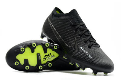 Nike Air Zoom Mercurial Vapor 15 Elite AG Low-Tops Football Boots - Black