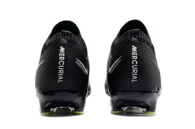 Nike Air Zoom Mercurial Vapor 15 Elite AG Low-Tops Football Boots - Black