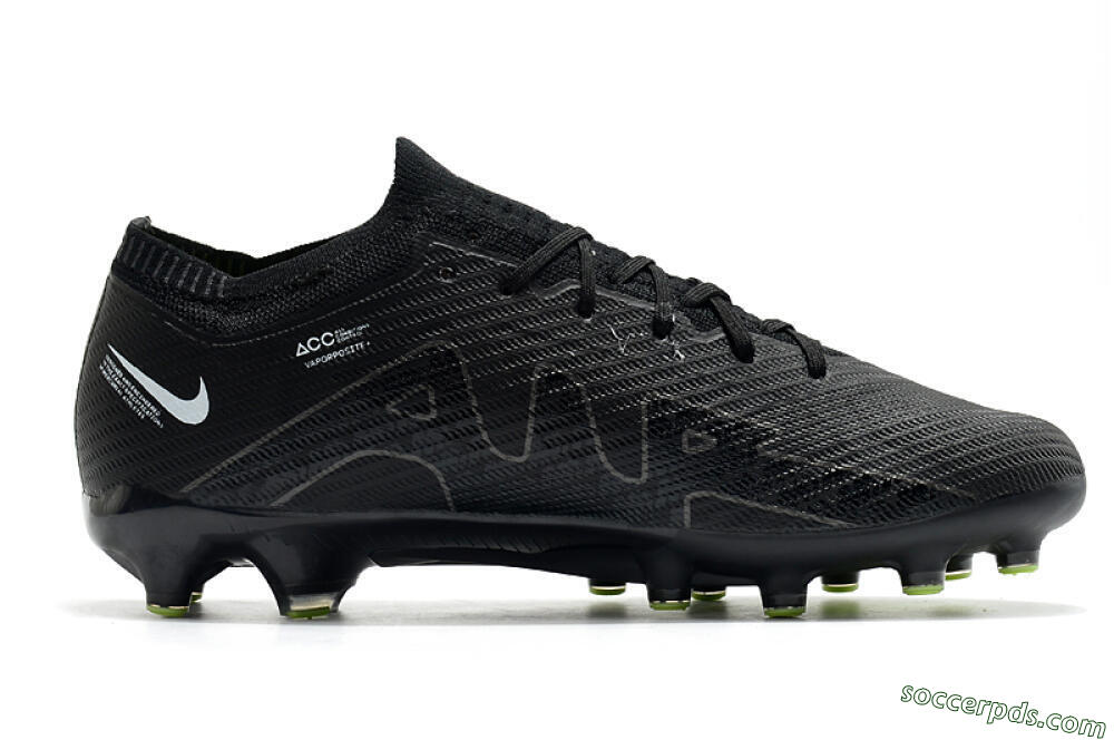 Nike Air Zoom Mercurial Vapor 15 Elite AG Low-Tops Football Boots - Black 7