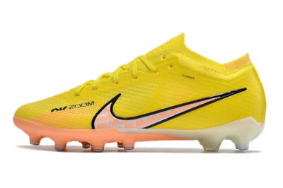 Nike Air Zoom Mercurial Vapor 15 Elite AG Low-Tops Football Boots - Yellow/Pink