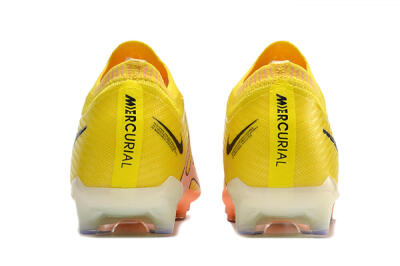 Nike Air Zoom Mercurial Vapor 15 Elite AG Low-Tops Football Boots - Yellow/Pink