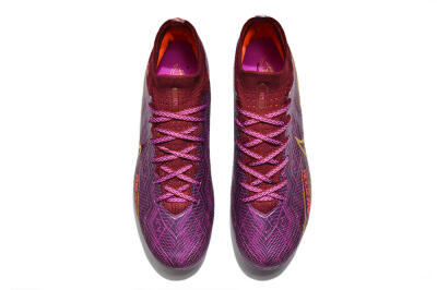 Nike Air Zoom Mercurial Superfly 9 Elite AG High-Tops Football Boots - Red/Gold/Blue