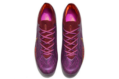 Nike Air Zoom Mercurial Vapor 15 Elite AG Low-Tops Football Boots - Red/Gold/Blue