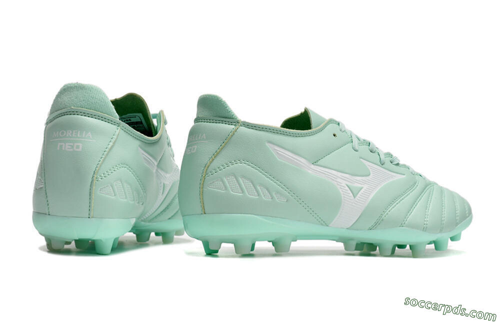 Mizuno Morelia Neo AG Low-Tops Football Boots - Green 6