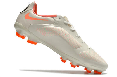 Nike Tiempo Legend 9 Elite FG Low-Tops Football Boots - White/Yellow