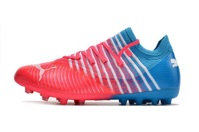 Puma Future Z 1.3 Instinct MG Low-Tops Football Boots - Pink/Blue/White