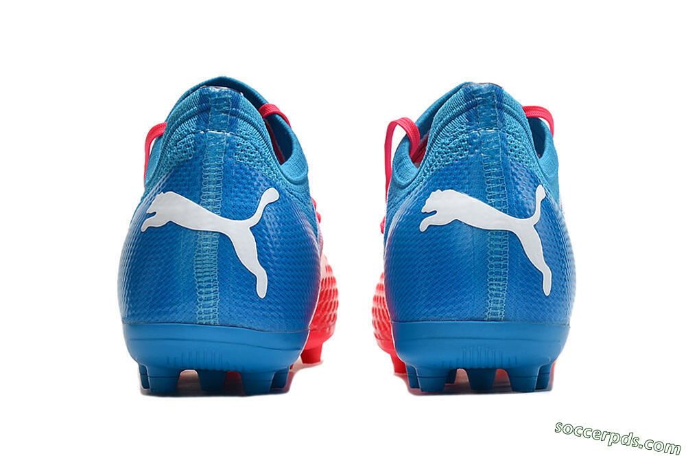 Puma Future Z 1.3 Instinct MG Low-Tops Football Boots - Pink/Blue/White 5