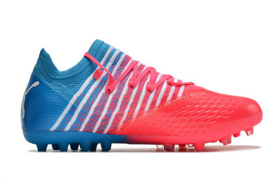 Puma Future Z 1.3 Instinct MG Low-Tops Football Boots - Pink/Blue/White