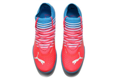 Puma Future Z 1.3 Instinct TF Low-Tops Football Shoes - Pink/Blue/White