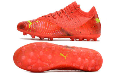 Puma Future Z 1.3 Instinct MG Low-Tops Football Boots - Orange/Yellow/Black