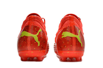 Puma Future Z 1.3 Instinct MG Low-Tops Football Boots - Orange/Yellow/Black