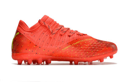 Puma Future Z 1.3 Instinct MG Low-Tops Football Boots - Orange/Yellow/Black