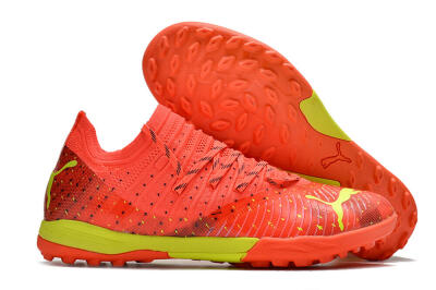 Puma Future Z 1.3 Instinct TF Low-Tops Football Shoes - Orange/Yellow