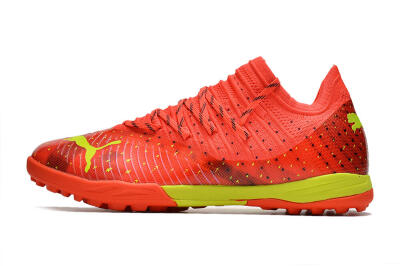 Puma Future Z 1.3 Instinct TF Low-Tops Football Shoes - Orange/Yellow
