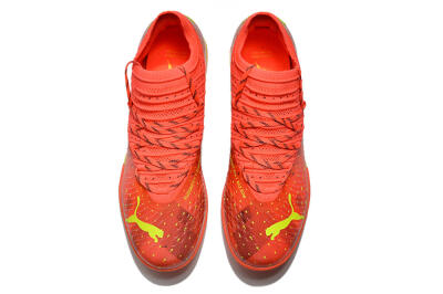 Puma Future Z 1.3 Instinct TF Low-Tops Football Shoes - Orange/Yellow