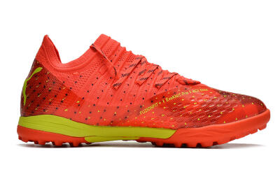 Puma Future Z 1.3 Instinct TF Low-Tops Football Shoes - Orange/Yellow