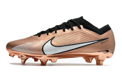 Nike Zoom Mercurial Vapor 15 Elite SG Low-Tops Football Boots - Gold/White