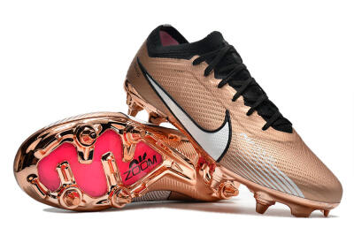 Nike Zoom Mercurial Vapor 15 Elite SG Low-Tops Football Boots - Gold/White
