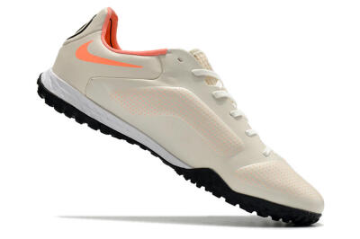 Nike Tiempo Legend 9 Pro TF Low-Tops Football Shoes - White/Yellow