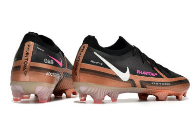 Nike Phantom GT Elite FG Low-Tops Football Boots - Black/Gold/White