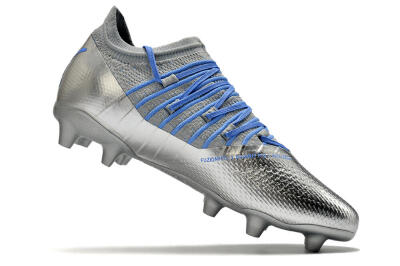Puma Future Z 1.3 Instinct FG Low-Tops Football Boots - Silver/Blue
