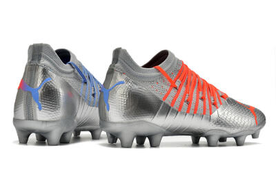 Puma Future Z 1.3 Instinct FG Low-Tops Football Boots - Silver/Blue