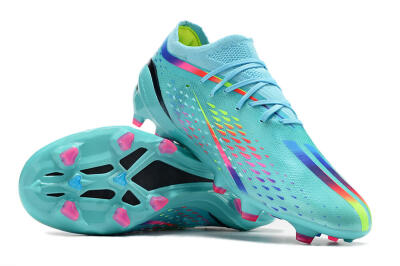 Adidas x Speedportal.1 2022 World Cup Boots FG Low-Tops Football Boots - Blue/Green/Red