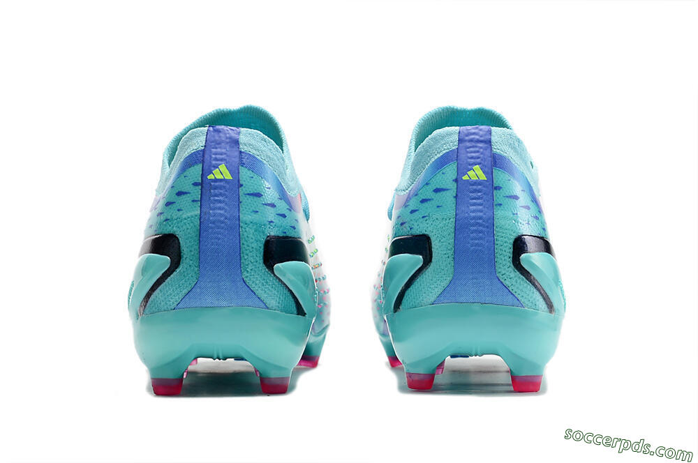 Adidas x Speedportal.1 2022 World Cup Boots FG Low-Tops Football Boots - Blue/Green/Red 6