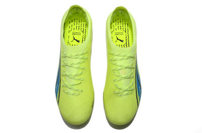 Puma Ultra Ultimate MG Low-Tops Football Boots - Green/Blue/Black