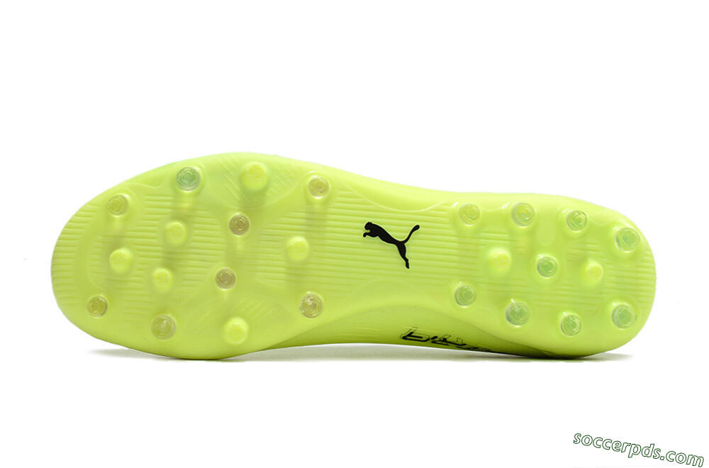 Puma Ultra Ultimate MG Low-Tops Football Boots - Green/Blue/Black 7