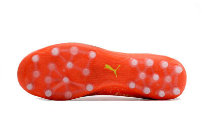 Puma Ultra Ultimate MG Low-Tops Football Boots - Red/Yellow