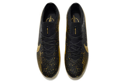 Nike Air Zoom Mercurial Vapor 15 Elite FG Low-Tops Football Boots - Black/Gold