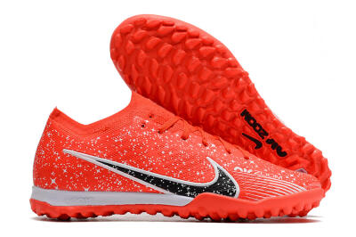 Nike Air Zoom Mercurial Vapor 15 Elidte TF Low-Tops Football Shoes - Red/Black/White